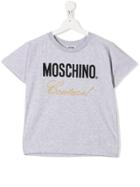 Moschino Kids Teen Moschino Couture T-shirt - Grey