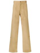 Calvin Klein 205w39nyc Wide-leg Straight Trousers - Neutrals