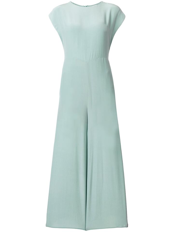 Semicouture Wide Leg Jumpsuit - Green