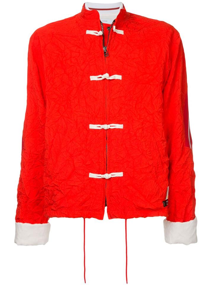 Facetasm Frog Fastening Jacket - Red