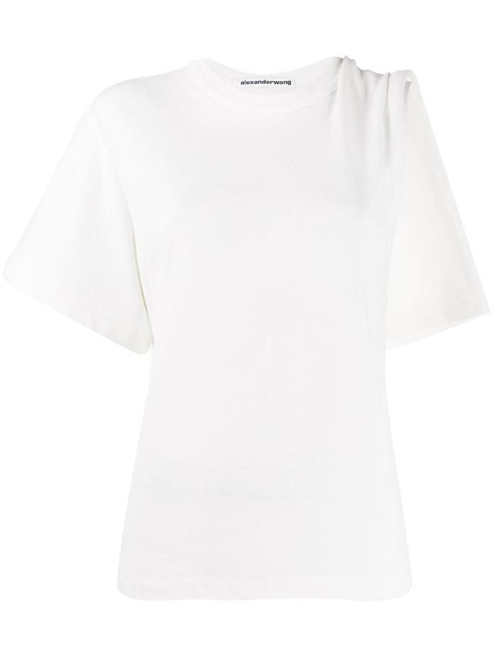 Alexander Wang Asymmetric T-shirt - White