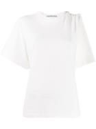 Alexander Wang Asymmetric T-shirt - White