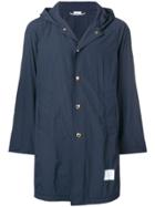 Thom Browne Packable Bal Collar Overcoat - Blue