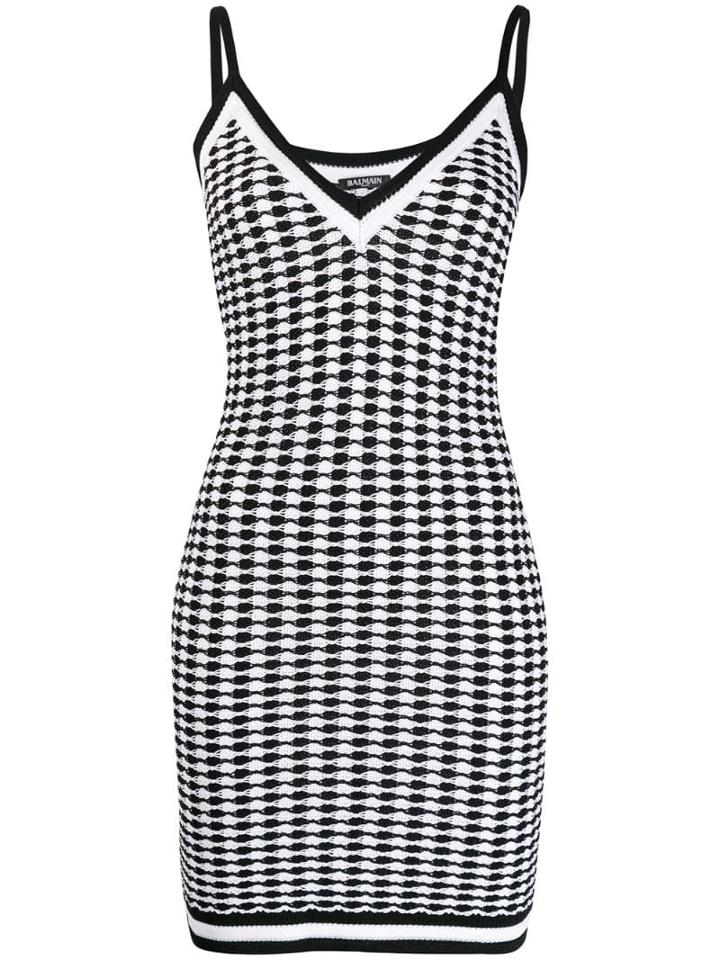 Balmain Fitted Dress - Black