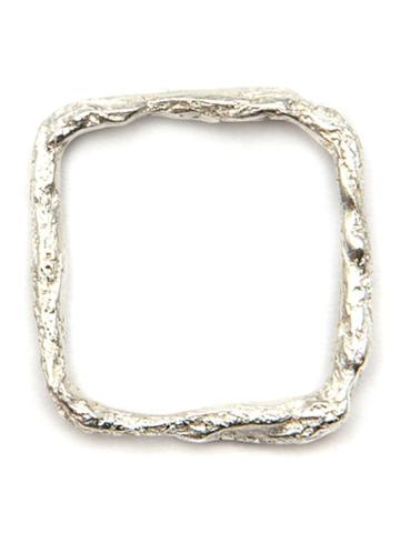 Niza Huang 'illusion Square' Ring - Metallic