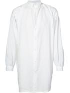 Horisaki Design & Handel - Long Sheer Linen Shirt - Unisex - Linen/flax - 2, White, Linen/flax