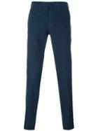 Incotex 'pattern 82' Trousers, Men's, Size: 48, Blue, Cotton/spandex/elastane