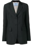 Prada Single-breasted Blazer - Black