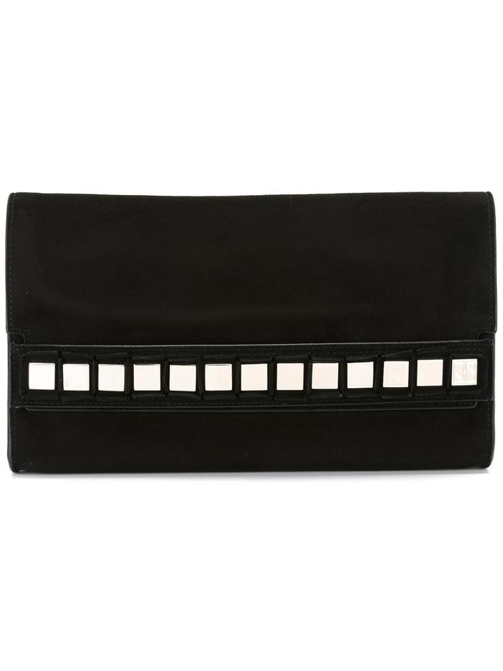 Tomasini 'soho' Clutch, Women's, Black, Suede