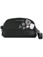 Philipp Plein 'flight Pride' Clutch, Men's, Black, Calf Leather/nylon