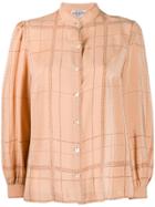 Louis Feraud Pre-owned 1970's Checked Blouse - Neutrals