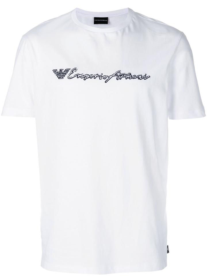 Emporio Armani Logo T-shirt - White