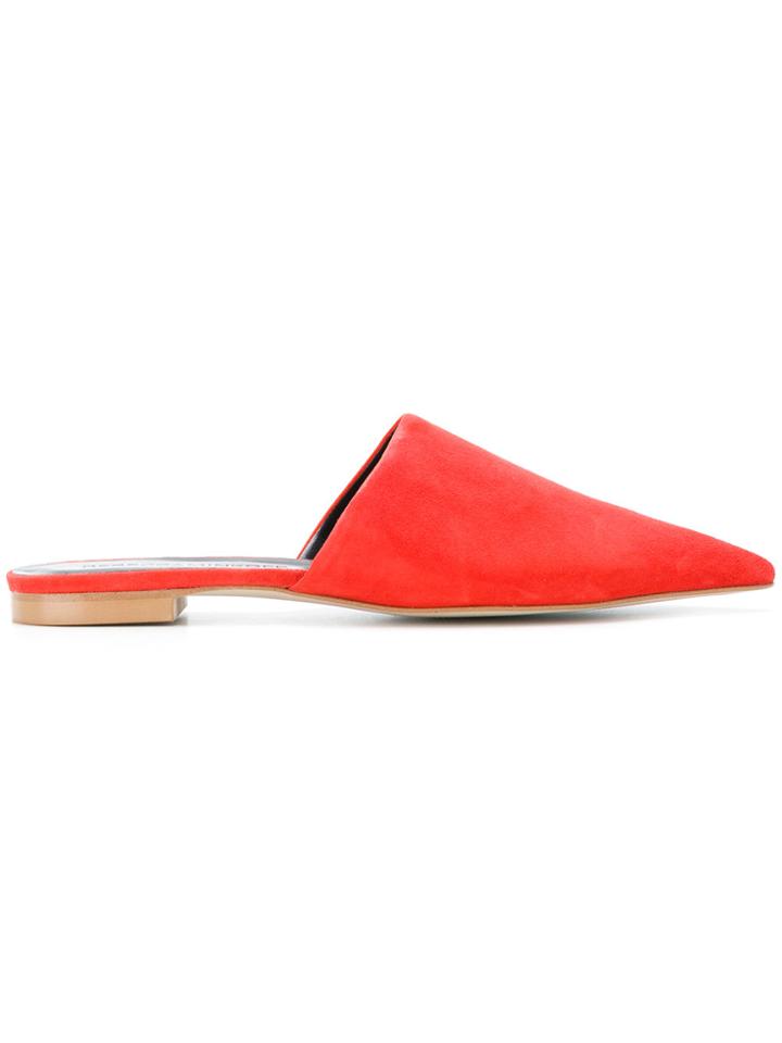 Rebecca Minkoff Classic Slip-on Mules - Red