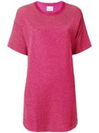 Laneus Round Neck T-shirt - Pink
