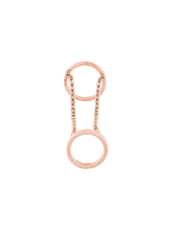 Maison Margiela Chain Detail Rings