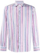 Etro Striped Slim Shirt - White