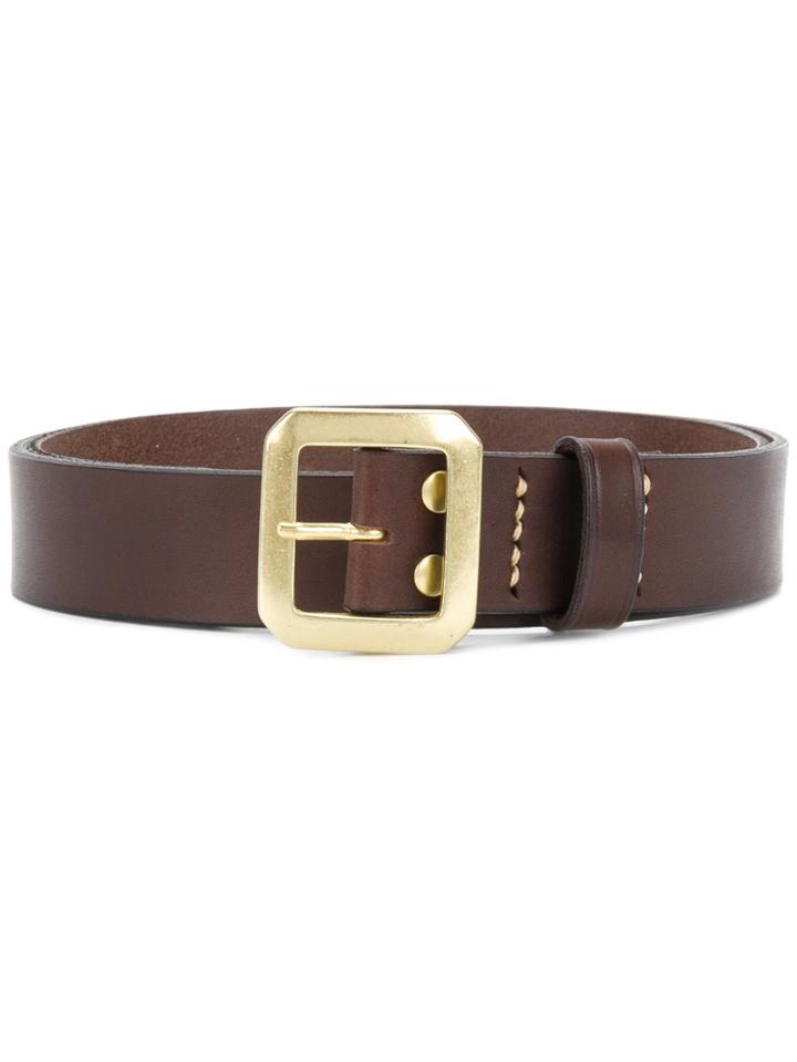 Junya Watanabe Comme Des Garçons Man Buckle Belt - Brown
