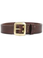 Junya Watanabe Comme Des Garçons Man Buckle Belt - Brown