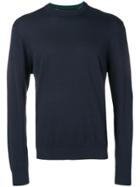 Ps Paul Smith Plain Jumper - Blue