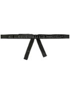 Rochas Embellished Belt - Black