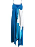 Unravel Project Spaghetti Strap Dress - Blue