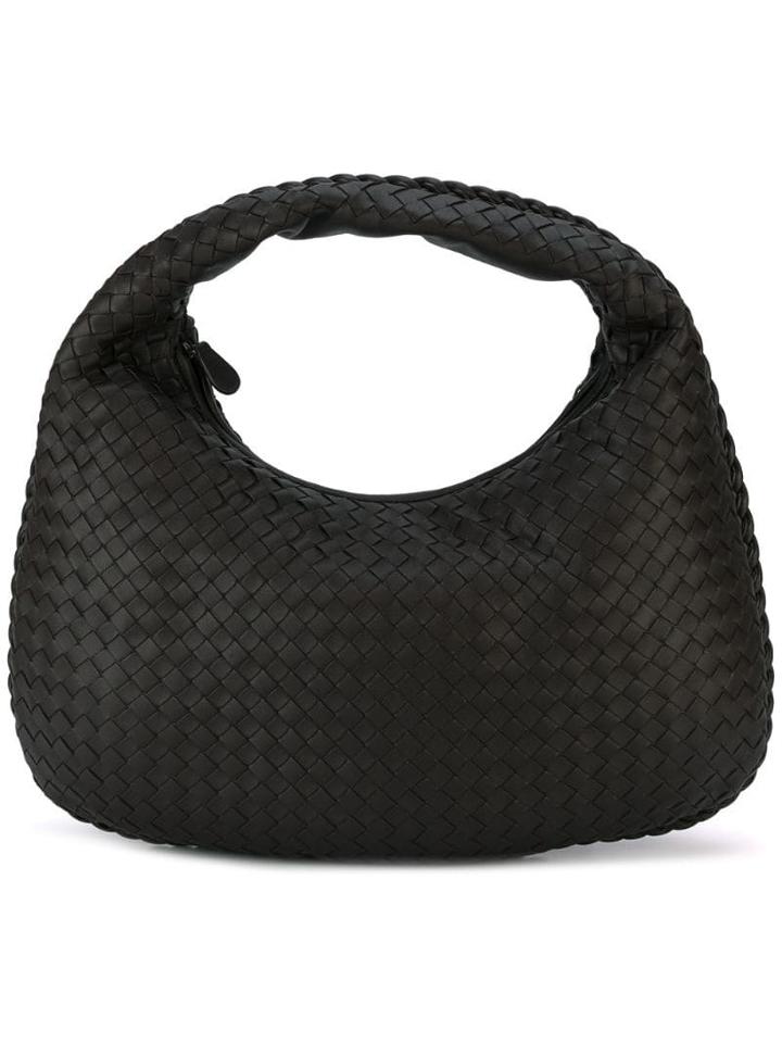 Bottega Veneta Espresso Intrecciato Nappa Medium Veneta Bag - Brown