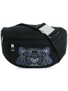 Kenzo Embroidered Belt Bag - Black
