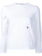 Theatre Products - Round Neck Sweatshirt - Women - Cotton/polyurethane - One Size, White, Cotton/polyurethane