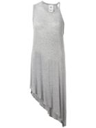 Lost & Found Rooms One Sleeve Tank Top, Women's, Size: Xs, Grey, Linen/flax/spandex/elastane/viscose