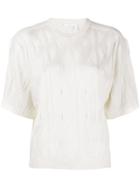 Chloé Cable Knit Top - White