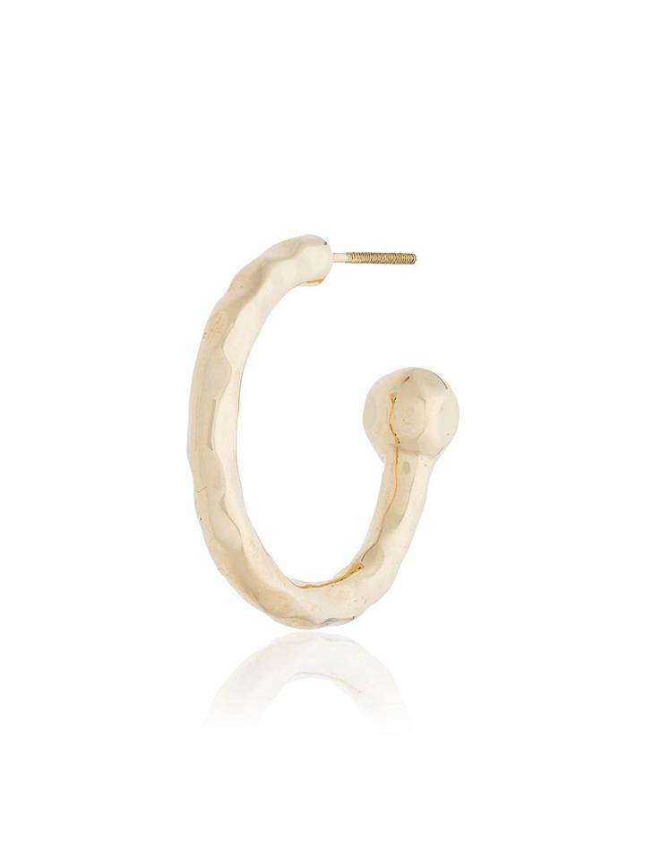 Laud 18kt Yellow Gold Hoop Earring