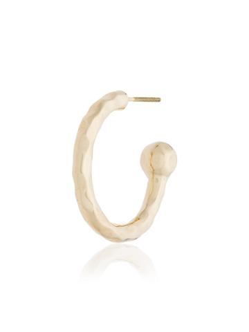 Laud 18kt Yellow Gold Hoop Earring