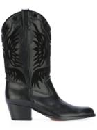 Aquazzura 'imperial Cowboy' Boots - Black