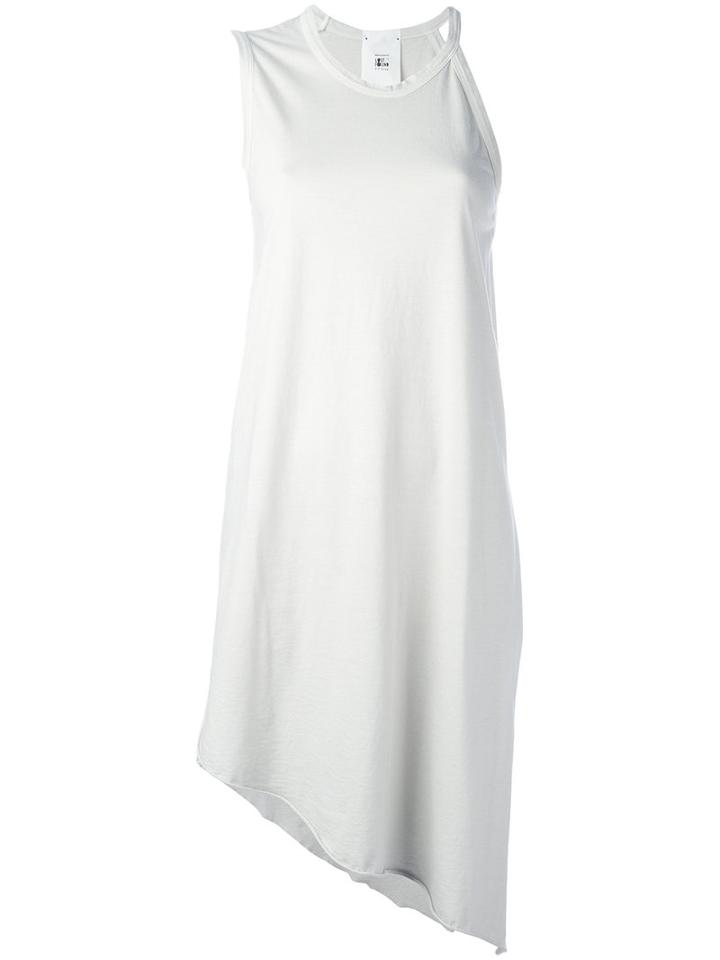 Lost & Found Rooms - Asymmetric Tank Top - Women - Cotton - S, Women's, Nude/neutrals, Cotton