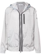 Givenchy Contrast Trim Windbreaker - Grey