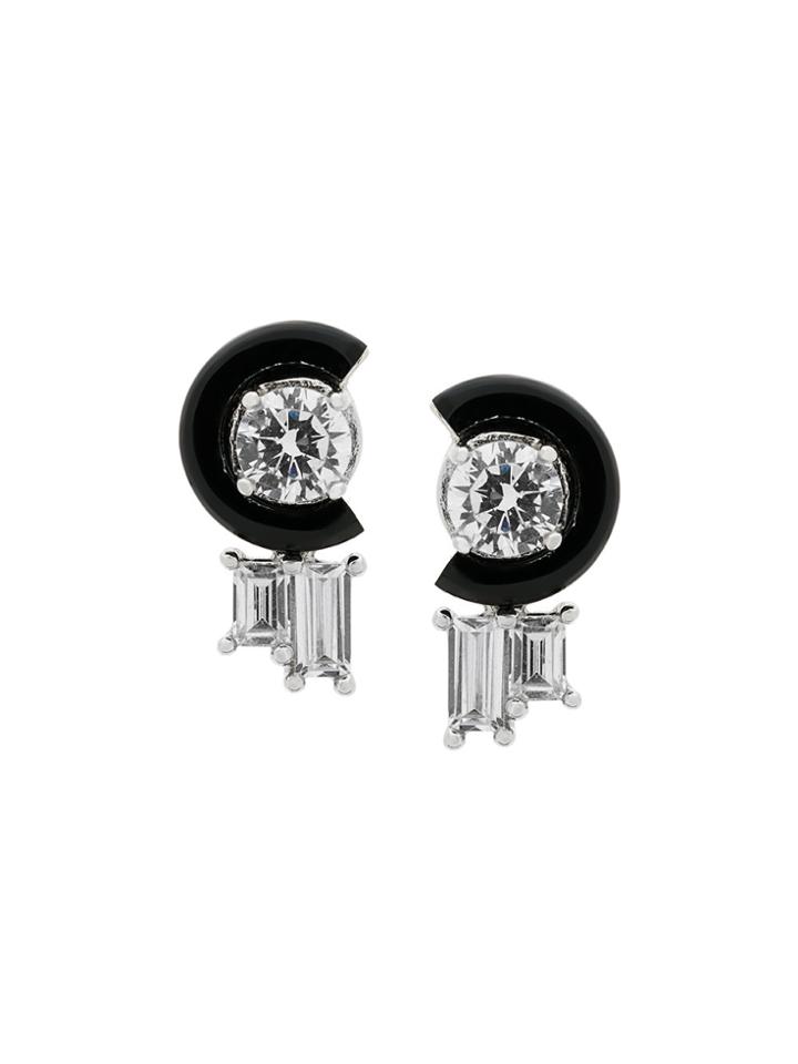 V Jewellery Marion Earrings - Metallic