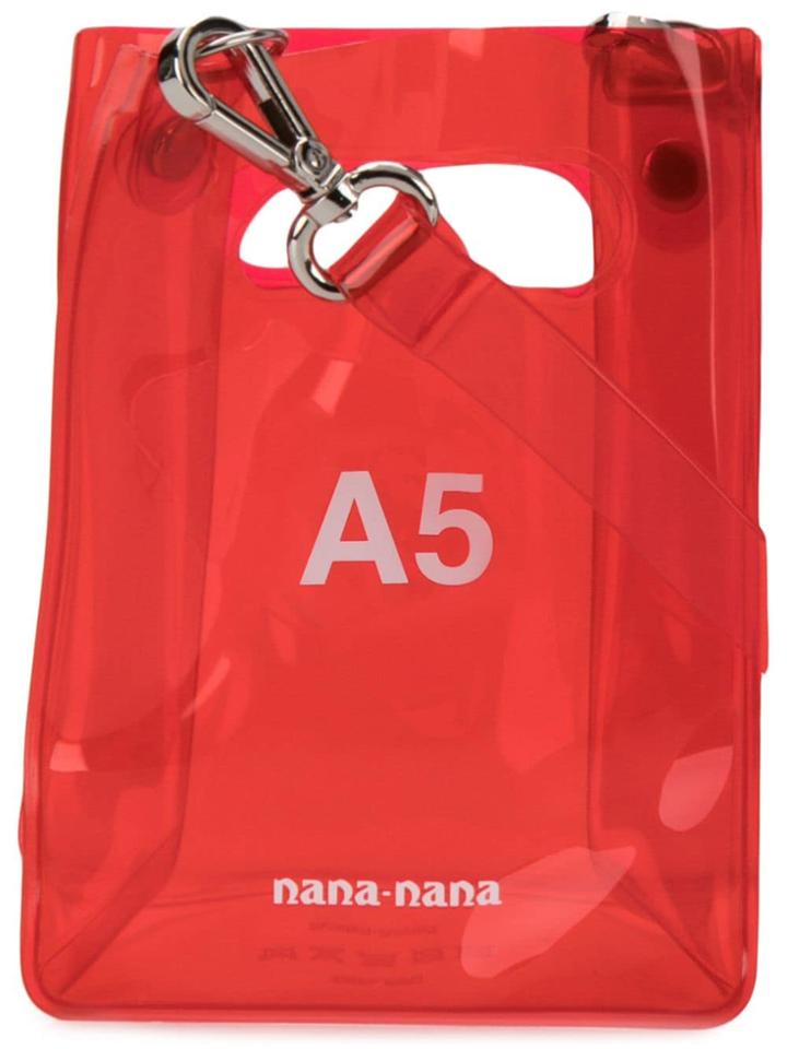 Nana-nana A5 Tote Bag - Red