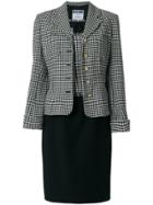Moschino Vintage Dress And Jacket Suit - Black