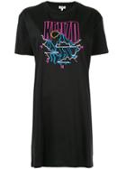 Kenzo Kenzo Mountain T-shirt Dress - Black