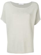 Fabiana Filippi Knitted T-shirt - Grey
