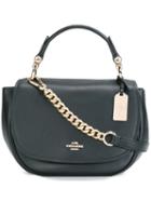 Coach Top Handle Shoulder Bag, Women's, Black