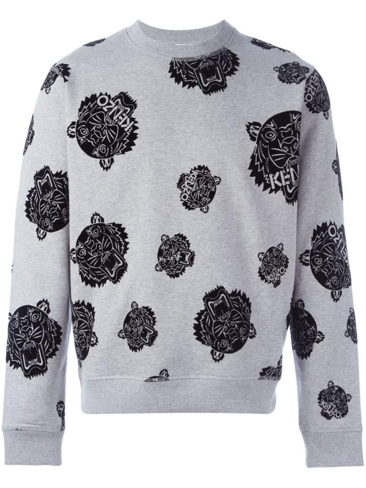 Kenzo Tiger Pattern Sweatshirt