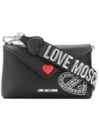 Love Moschino - Envelope Shoulder Bag - Women - Polyurethane - One Size, Black, Polyurethane