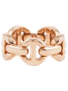 Hoorsenbuhs Dame Tri-link Ring, Women's, Size: 7, Metallic, 18kt Rose Gold