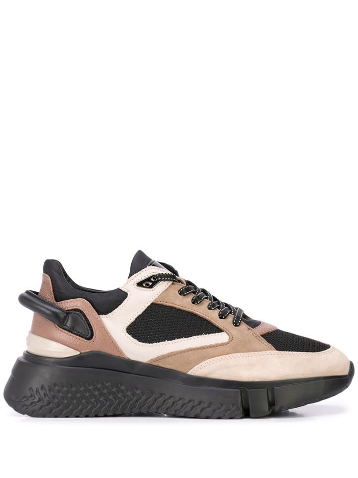 Buscemi Veloce Panelled Sneakers - Black