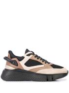 Buscemi Veloce Panelled Sneakers - Black