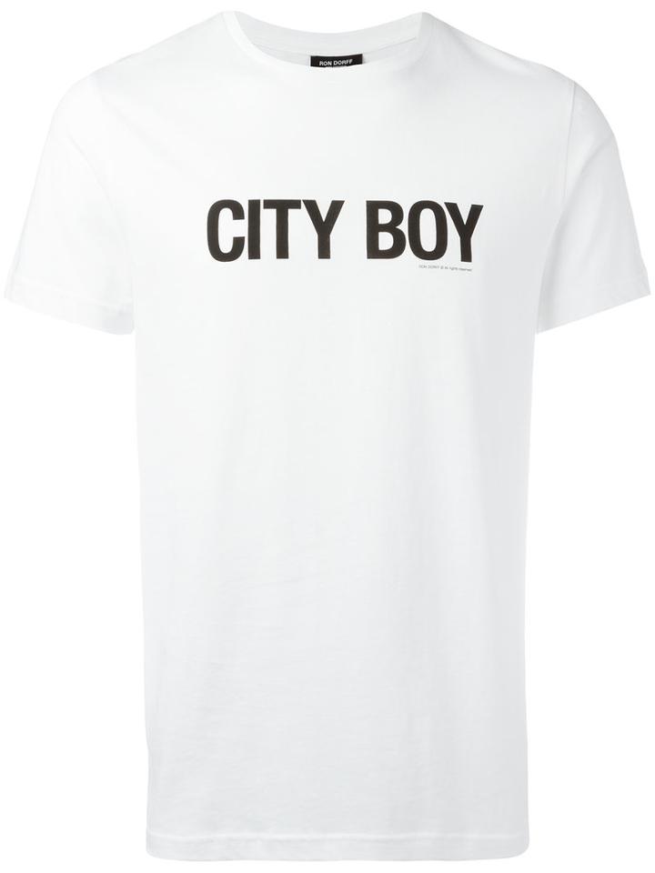 Ron Dorff City Boy T-shirt, Size: Xl, White
