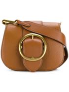 Polo Ralph Lauren Buckle Strap Cross-body Bag - Brown