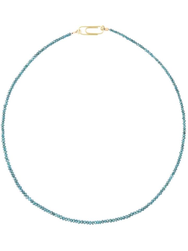 Uzerai Edits String Diamond Necklace/bracelet - Metallic