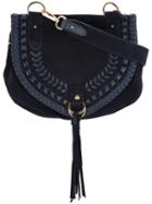 See By Chloé Collins Crossbody Bag, Blue, Calf Suede/cotton